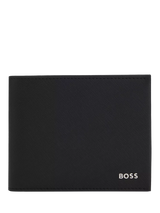 John Lewis HUGO BOSS BOSS Structured Trifold Wallet, Black- Buy online at McGrocer