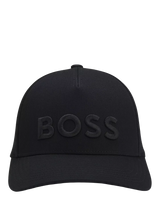 John Lewis HUGO BOSS BOSS Seth Cotton Baseball Cap, Black- Buy online at McGrocer