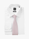 HUGO BOSS medium pink silk tie, imported from the UK