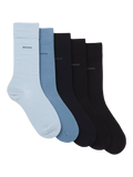 HUGO BOSS ankle socks pack of 5, UK version