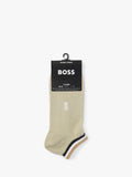 HUGO BOSS trainer socks medium green - British product