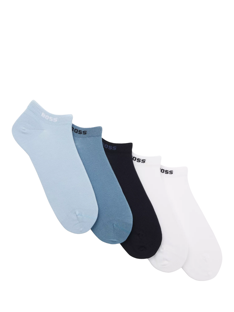 HUGO BOSS trainer socks pack of 5 - British product
