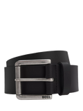 HUGO BOSS BOSS Joris leather belt black, UK version