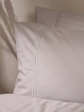 Truly bedding dove grey double duvet cover, UK version