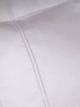 John Lewis Truly Satin Stitch Bedding White Double- Buy online at McGrocer