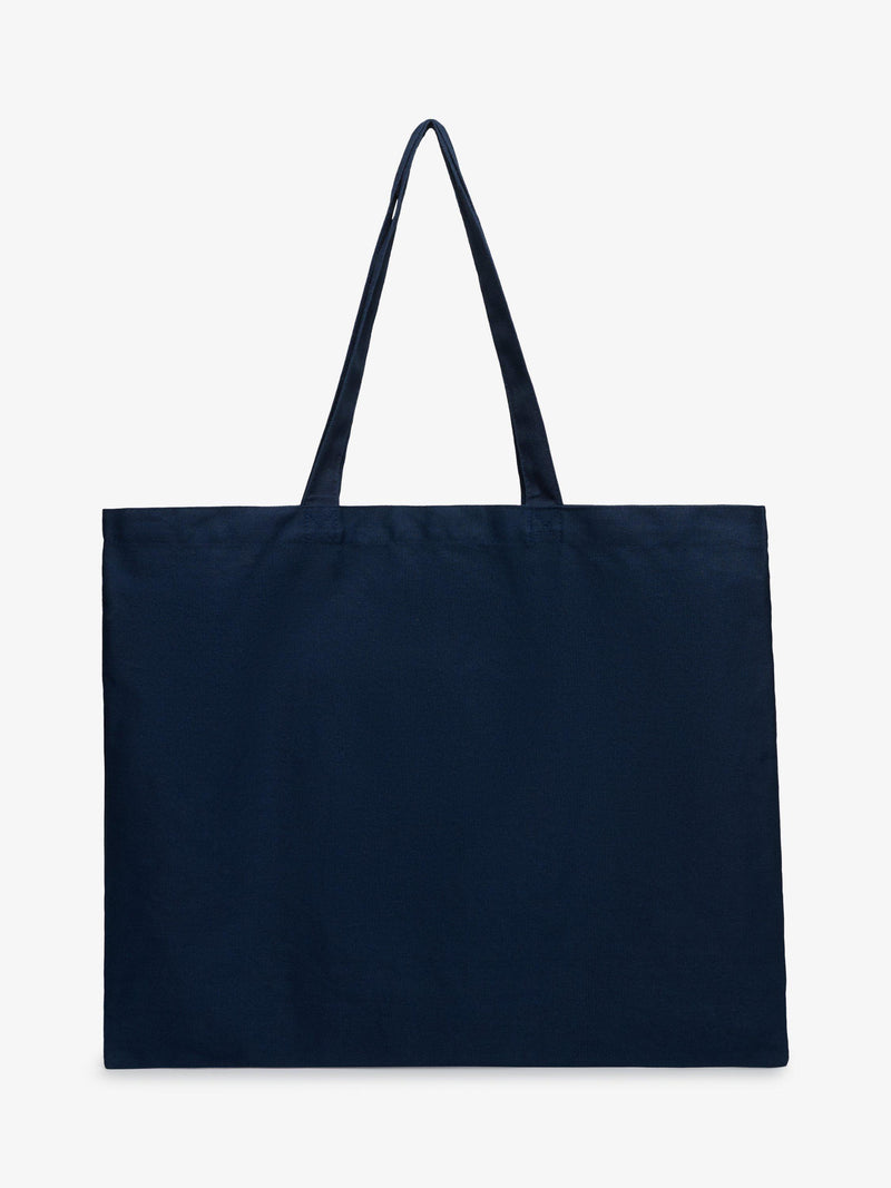 Superdry Graphic Cotton Tote Bag Navy/Off White (British brand)