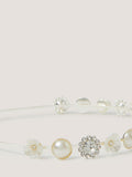 Monsoon kids flower jewel headband - British product