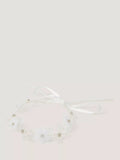 Monsoon kids flower hair garland silver - British product