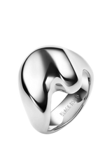 John Lewis Maria Black Palomino Ring Silver- Buy online at McGrocer