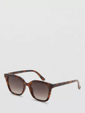 Mango square sunglasses chocolate polycarbonate lenses - British product