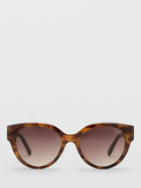John Lewis Mango Cat's Eye Sunglasses Chocolate- Buy online at McGrocer