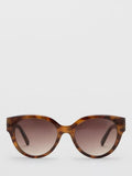 Mango cat's eye sunglasses chocolate (British brand)