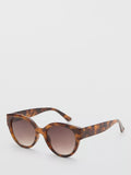 Mango cat's eye sunglasses chocolate (British brand)