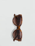 Mango cat's eye sunglasses chocolate (British brand)