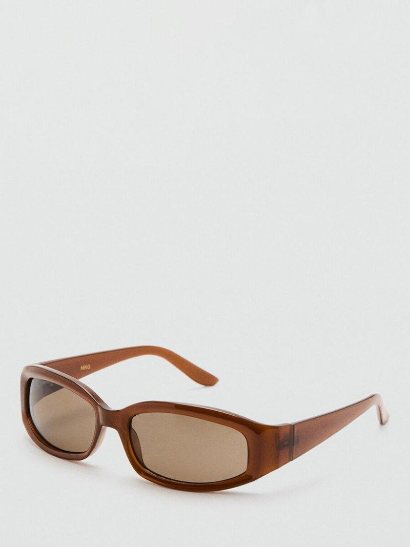 Mango rectangular sunglasses brown (British brand)