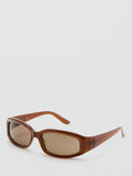 Mango rectangular sunglasses brown (British brand)