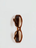 Mango rectangular sunglasses brown (British brand)