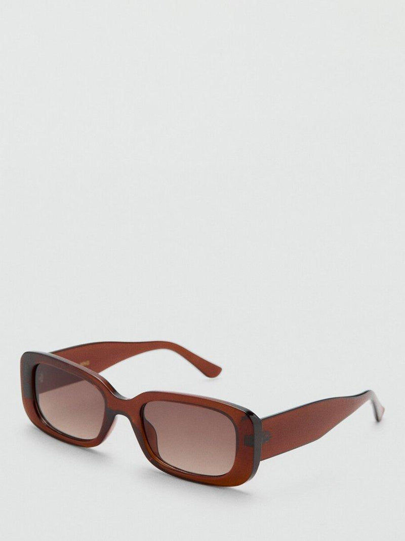 Mango rectangular sunglasses brown (British brand)
