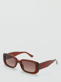 Mango rectangular sunglasses brown (British brand)