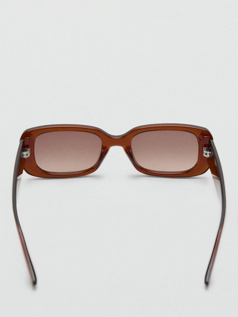 Mango rectangular sunglasses brown (British brand)
