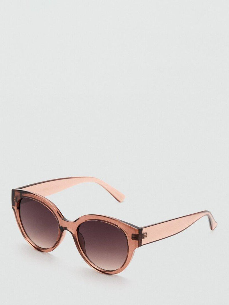 Mango cat's eye sunglasses peach gradient lenses, UK version
