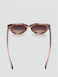 Mango cat's eye sunglasses peach gradient lenses, UK version