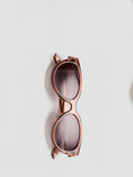 Mango cat's eye sunglasses peach gradient lenses, UK version