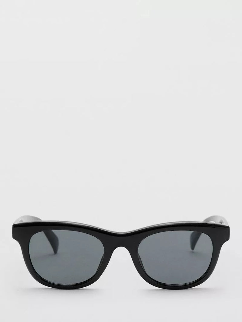 Mango cat's eye sunglasses black polycarbonate frame - British product