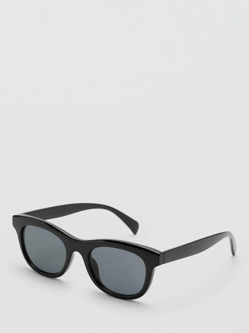 Mango cat's eye sunglasses black polycarbonate frame - British product