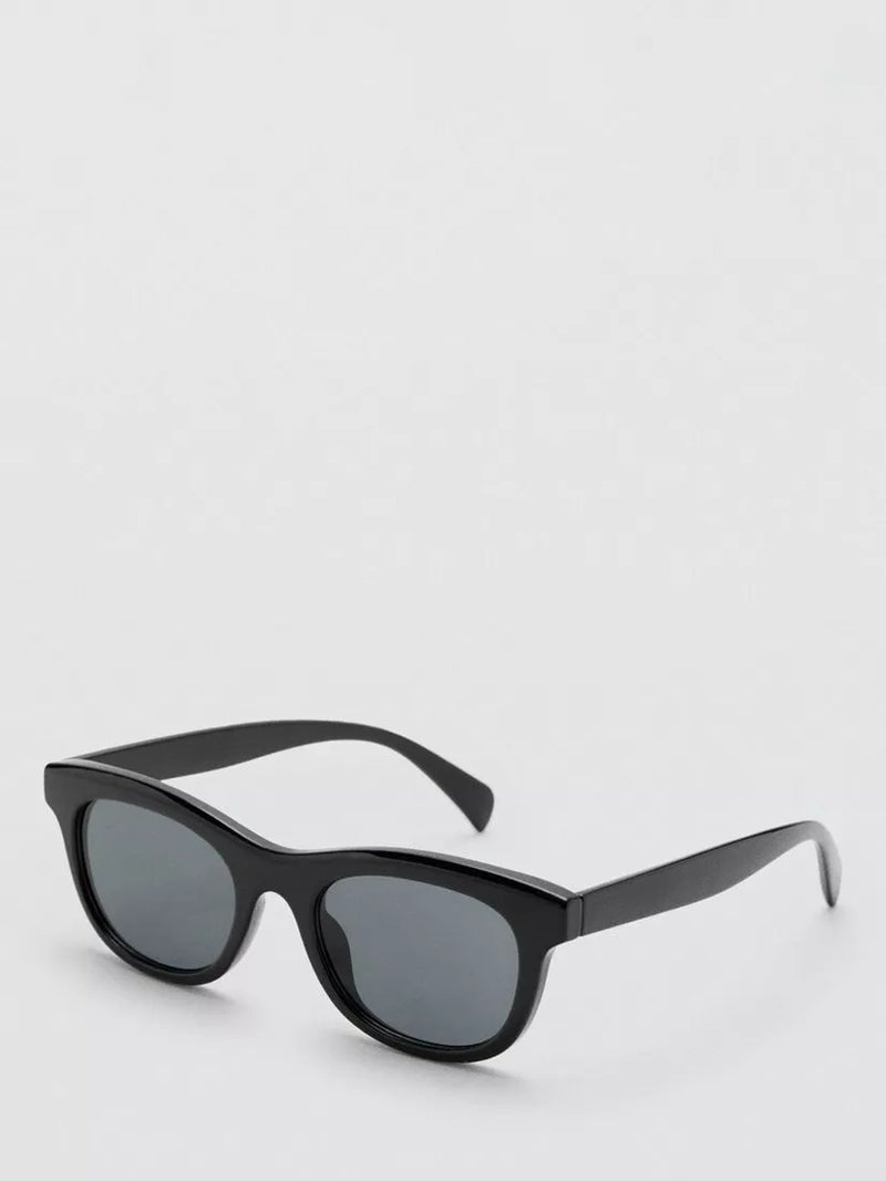 Mango cat's eye sunglasses black polycarbonate frame - British product