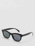 Mango cat's eye sunglasses black polycarbonate frame - British product