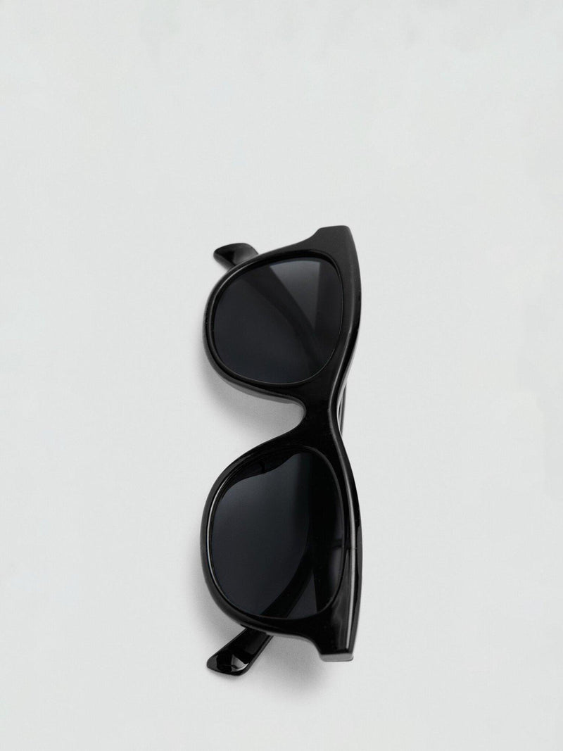 Mango cat's eye sunglasses black polycarbonate frame - British product