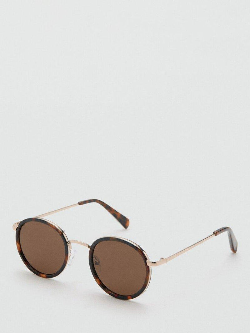 Mango round sunglasses chocolate (British brand)
