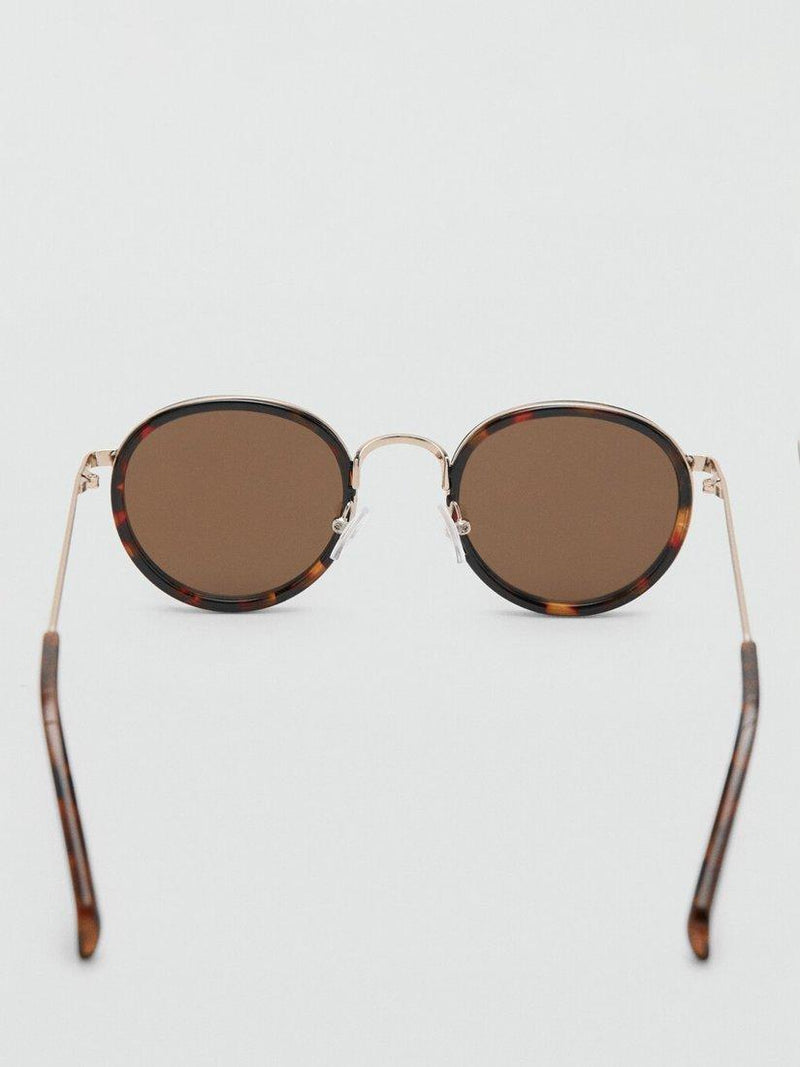Mango round sunglasses chocolate (British brand)
