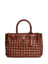 John Lewis Tommy Hilfiger American Icon Leather Tote Bag, Brown- Buy online at McGrocer