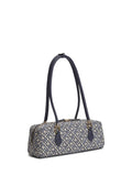 Tommy Hilfiger rectangular shoulder bag navy blue jacquard, imported from the UK