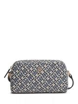 John Lewis Tommy Hilfiger Ace Monogram Camera Bag Navy Blue 22x8x11cm- Buy online at McGrocer