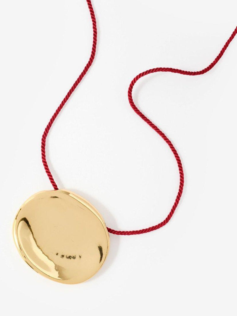 Mint Velvet gold-tone stud rope necklace 47cm, imported from the UK