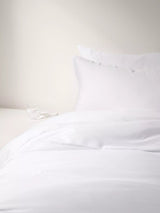 John Lewis Truly Bamboo Duvet Cover Set White Double- Buy online at McGrocer