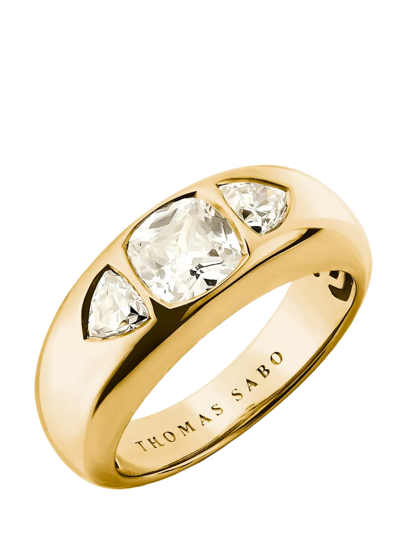 THOMAS SABO Bold Elegance zirconia ring one size (British brand)