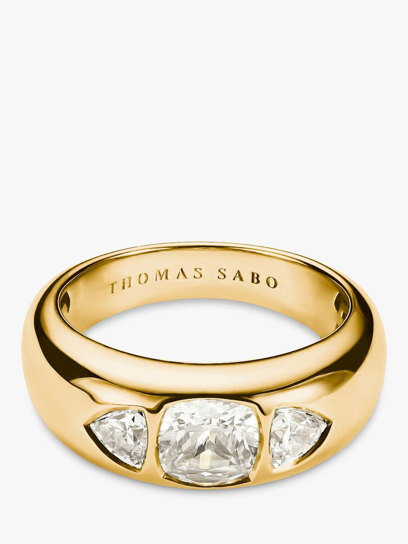 THOMAS SABO Bold Elegance zirconia ring one size (British brand)