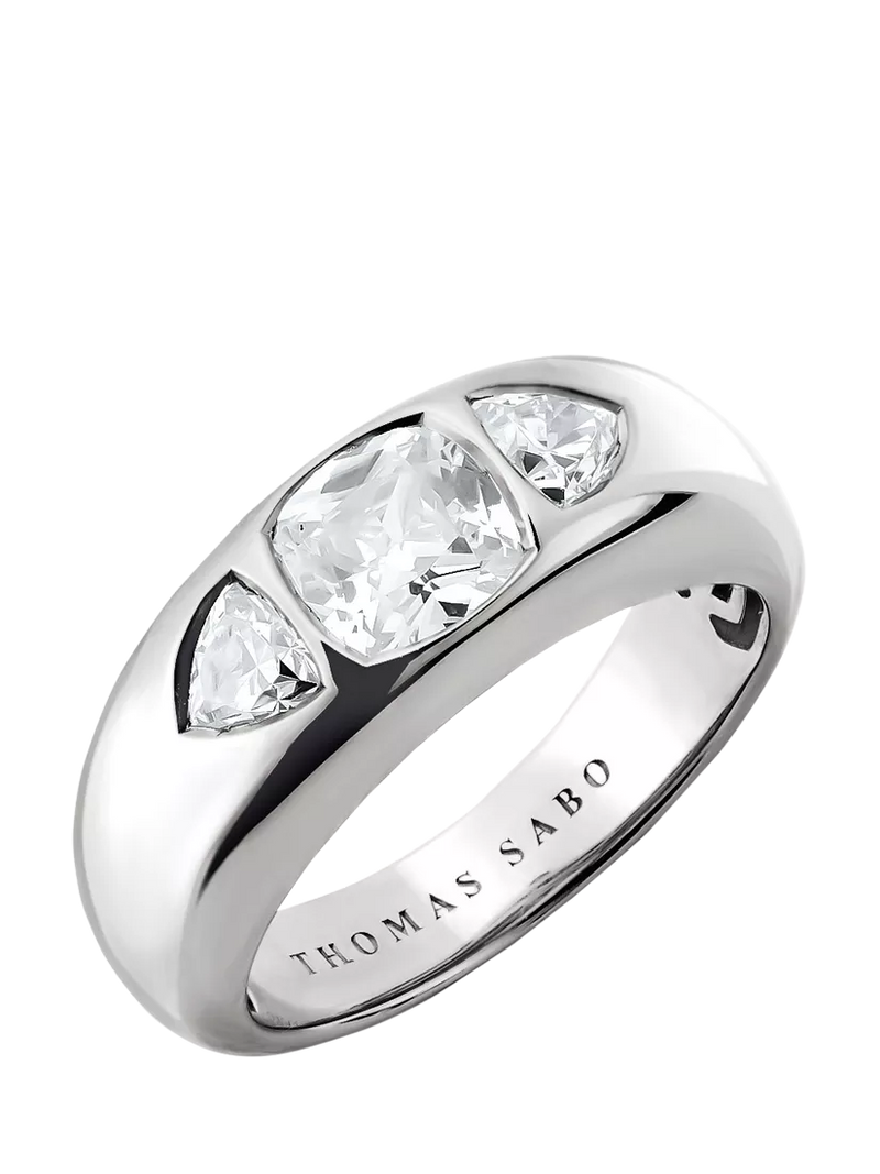THOMAS SABO Bold Elegance zirconia ring one size - British product