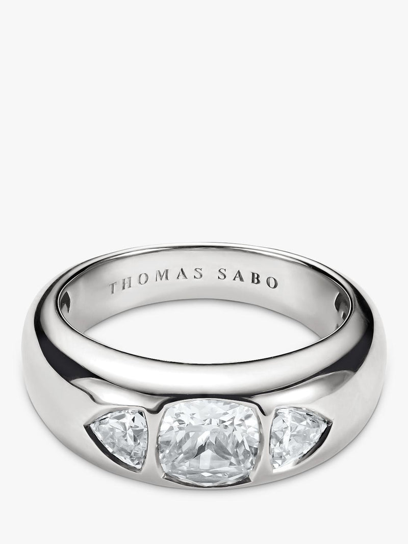 THOMAS SABO Bold Elegance zirconia ring one size - British product