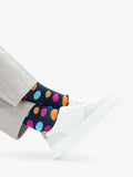 OddBalls cotton blend polka dot socks pack of 7, imported from the UK