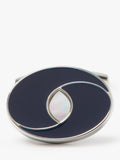 Simon Carter oval navy cufflinks - British product