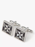 Simon Carter hematite cufflinks, UK version