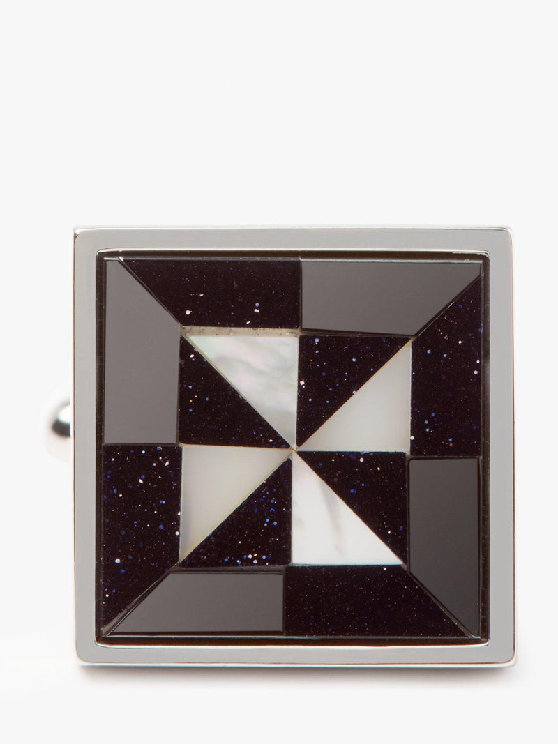 Simon Carter hematite cufflinks, UK version