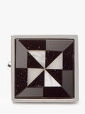 Simon Carter hematite cufflinks, UK version