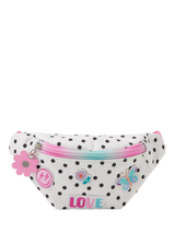John Lewis Angels by Accessorize Kids' Spot Print Badge Belt Bag, White- Buy online at McGrocer