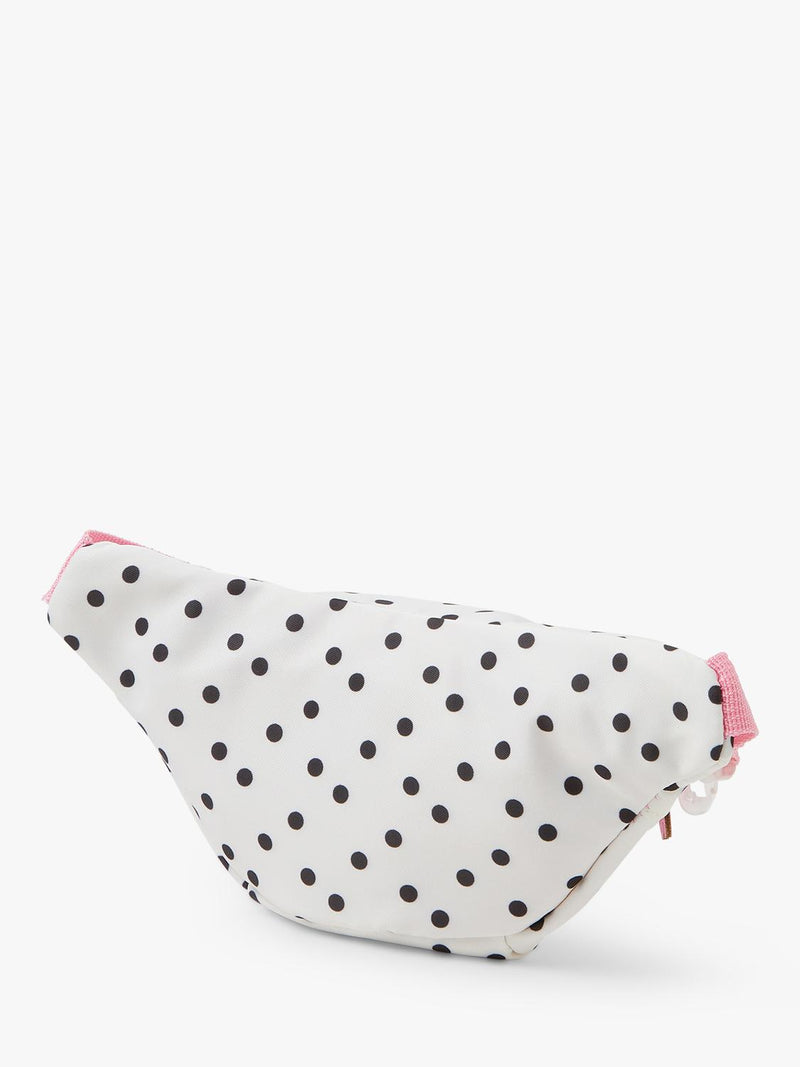 Angels by Accessorize white spot print kids belt bag (British brand)